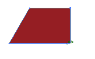 Adobe Illustrator CS6绘画等腰梯形的操作教程