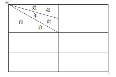 word制作多斜线表头的操作方法
