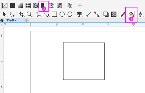 CorelDraw2020矩形怎么填充斜线?CorelDraw2020矩形填充斜线的方法