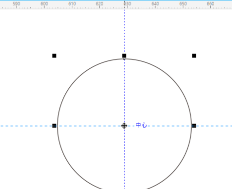 CorelDraw2019如何快速找到圆心并画圆？CorelDraw2019快速找到圆心并画圆的方法