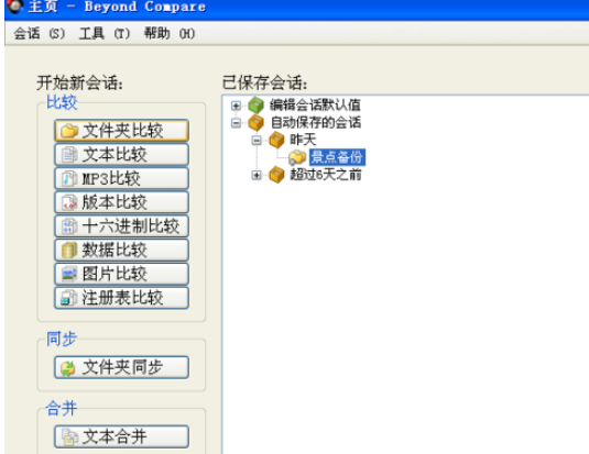 Beyond Compare设置对比属性的操作教程