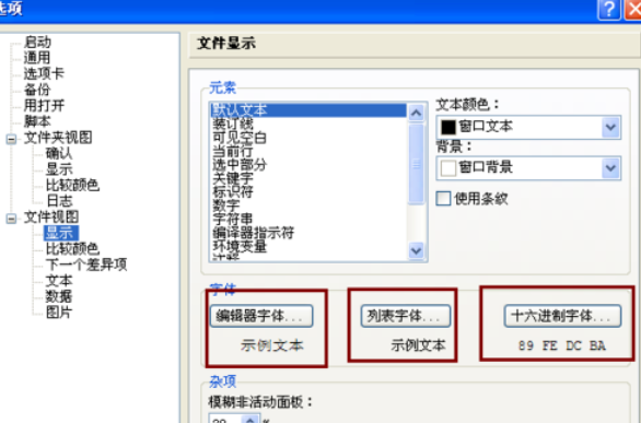 Beyond Compare更改对比字体样式的操作教程