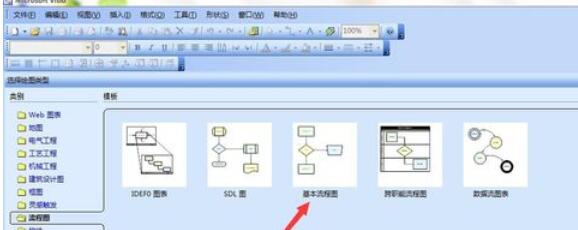 microsoft office visio 2003流程图绘画详细教学