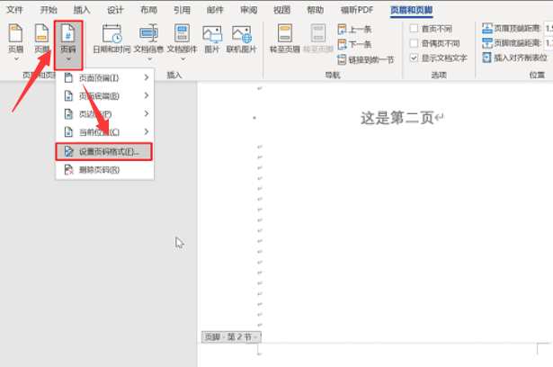 Word怎么页码?Word指定页显示页码教程分享