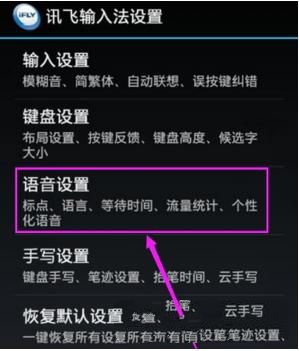 讯飞输入法设置识别语言的操作教程