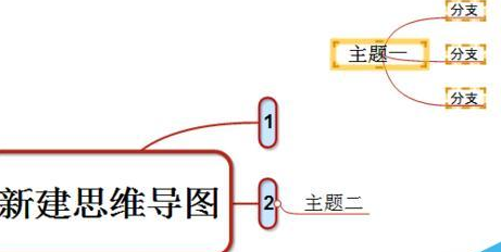 mindmanager分离主题的详细操作教程