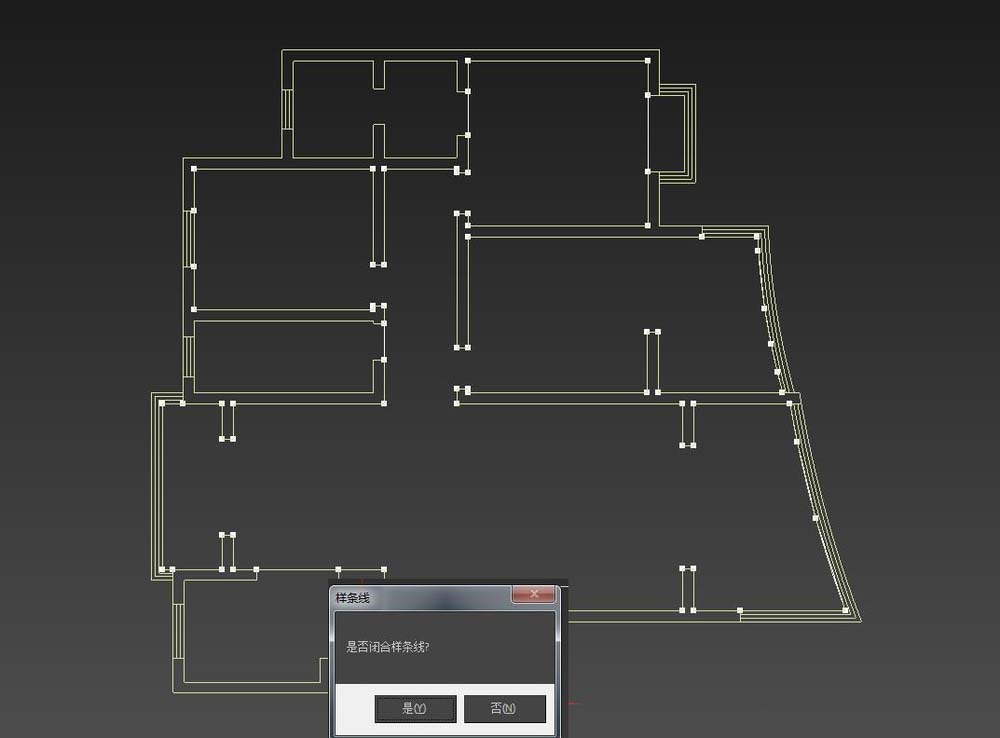 3Ds MAX单线建模的操作步骤