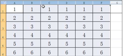 excel2007平均分配列宽的操作教程