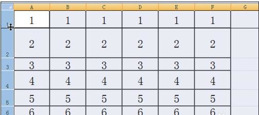 excel2007平均分配列宽的操作教程