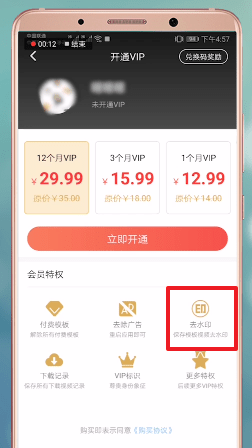 熊猫动态壁纸APP去掉水印的操作过程