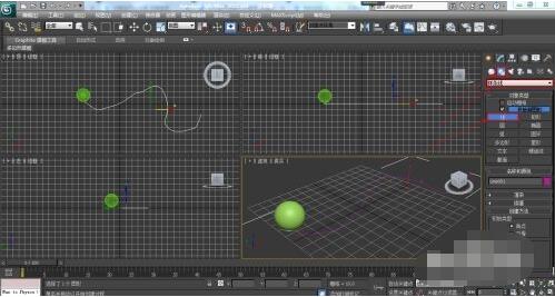 3dmax怎么制作动画路径约束？3dmax制作动画路径约束详细步骤