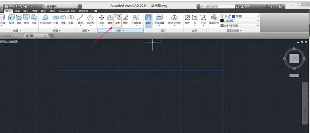 AutoCAD2016绘制铁路雷车运行图的操作步骤