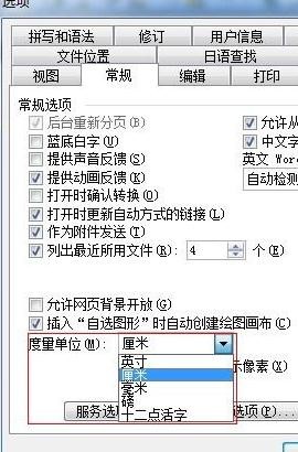 Word 2003设置单位厘米的操作方法