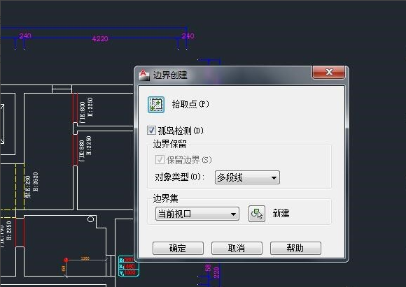 cad里填充功能的使用操作步骤介绍