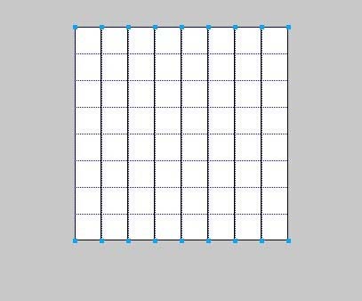 Fireworks绘制五子棋黑白棋盘的具体操作