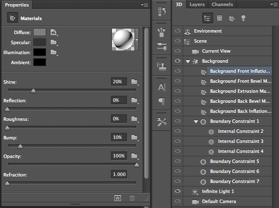 photoshop cs6制作立体3D字母的操作步骤