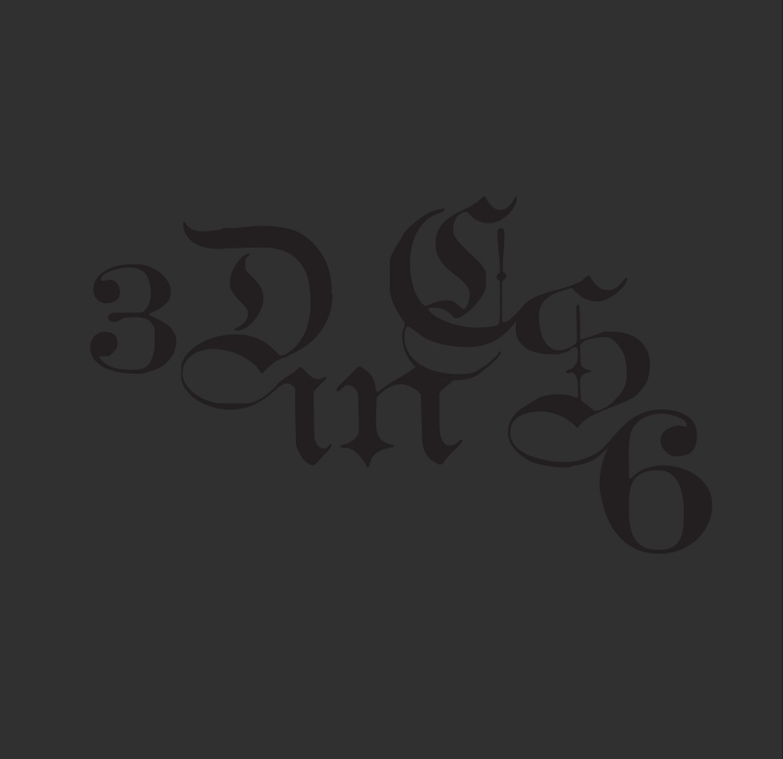 photoshop cs6制作立体3D字母的操作步骤