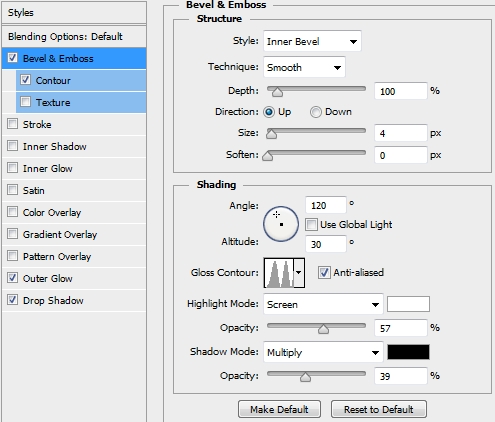 photoshop cs6绘制炫酷金属文字效果的图文操作步骤